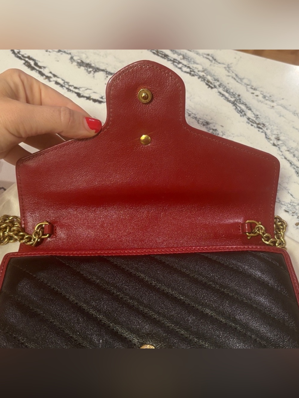 Gucci Leather Crossbody Bag - Picture 8 of 12